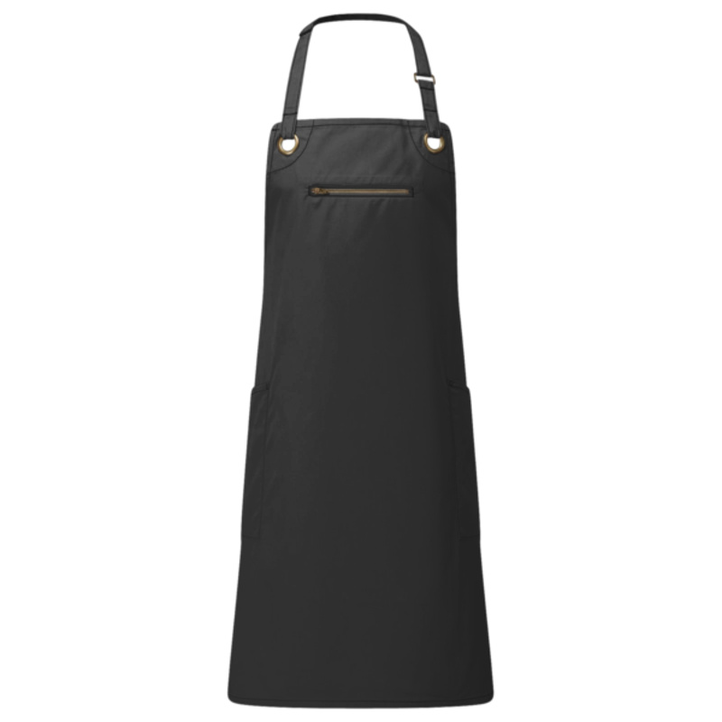 Premier Barley Contrast Stitch Bib Apron Thumbnail