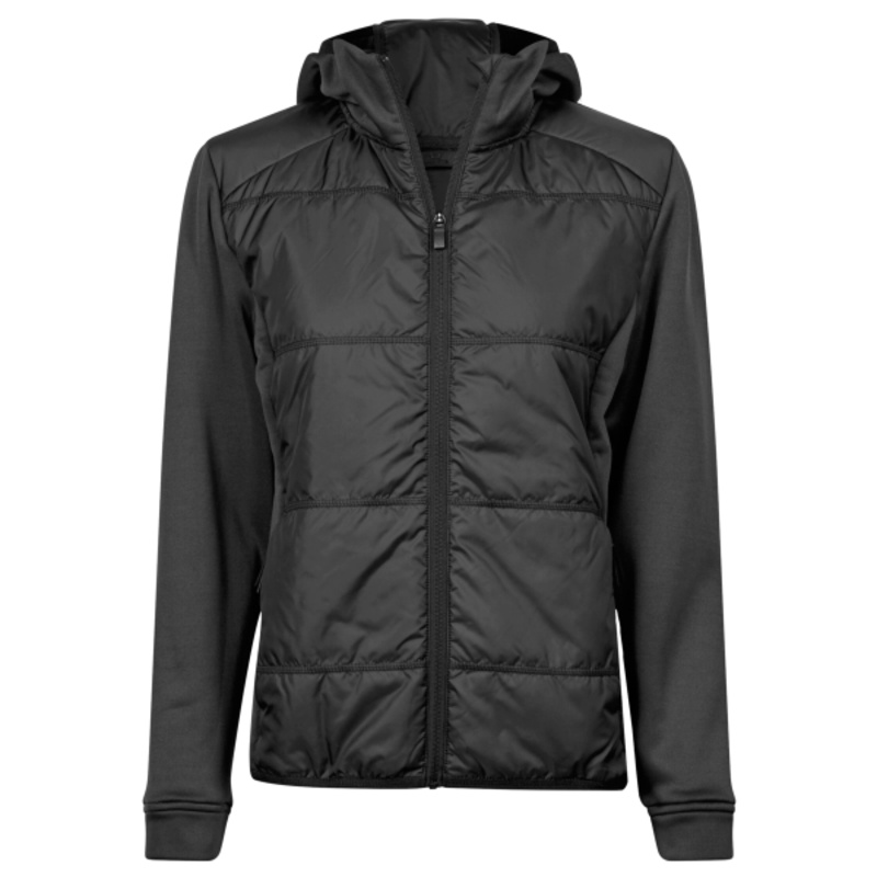 Tee Jays Ladies Hybrid-Stretch Hooded Jacket Thumbnail