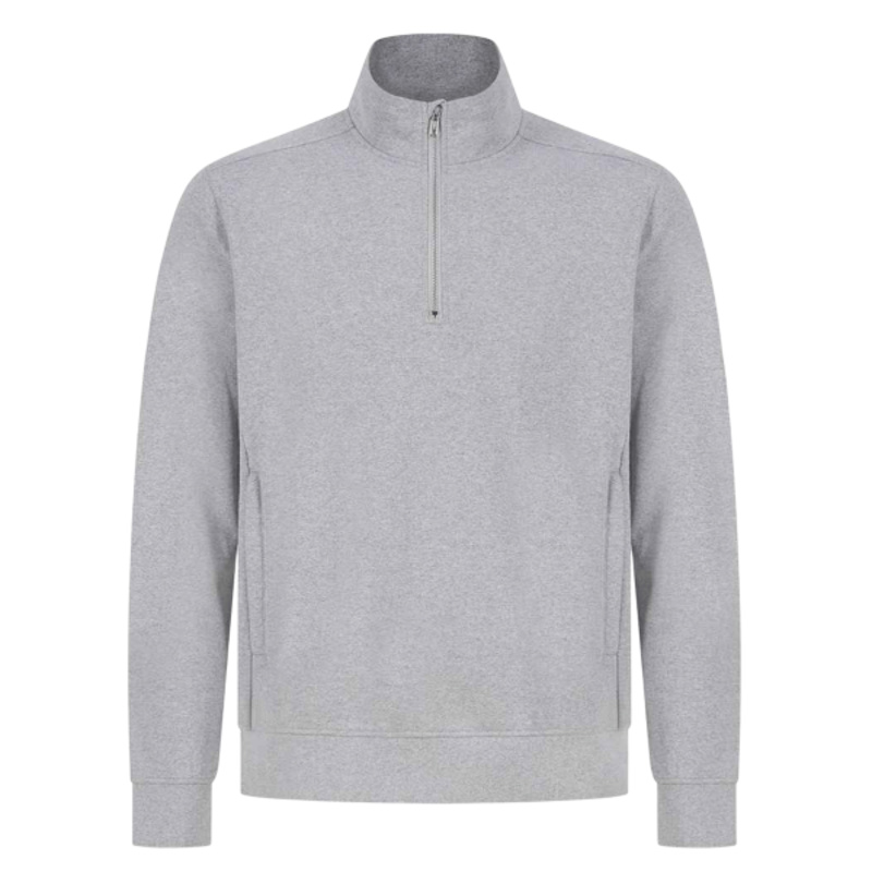 Henbury Unisex Sustainable 1/4 Zip Sweatshirt Thumbnail