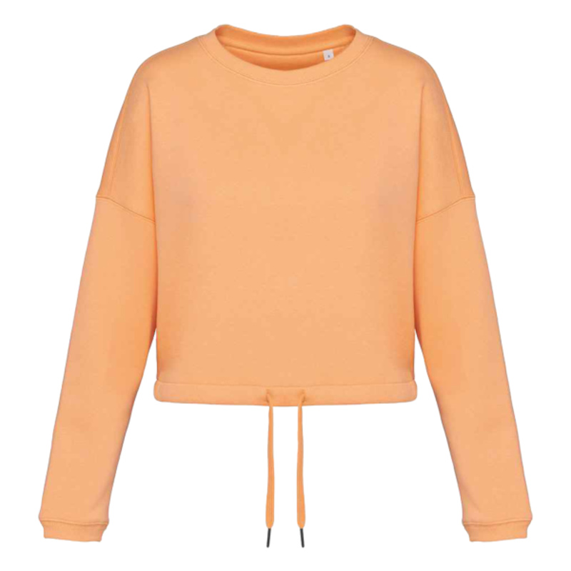 Native Spirit Ladies Oversized Cropped Sweatshirt Thumbnail