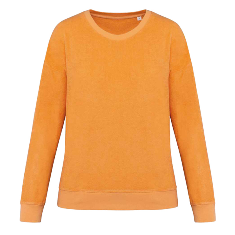 Native Spirit Ladies Terry Towel Sweatshirt Thumbnail