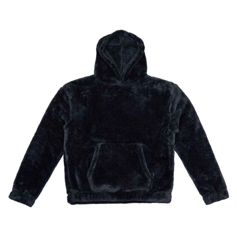 Brand Lab Unisex Fluffy Fleece Hoodie Thumbnail