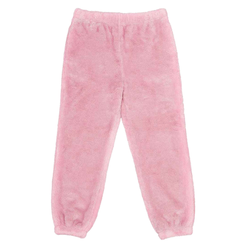 Brand Lab Unisex Fluffy Fleece Joggers Thumbnail