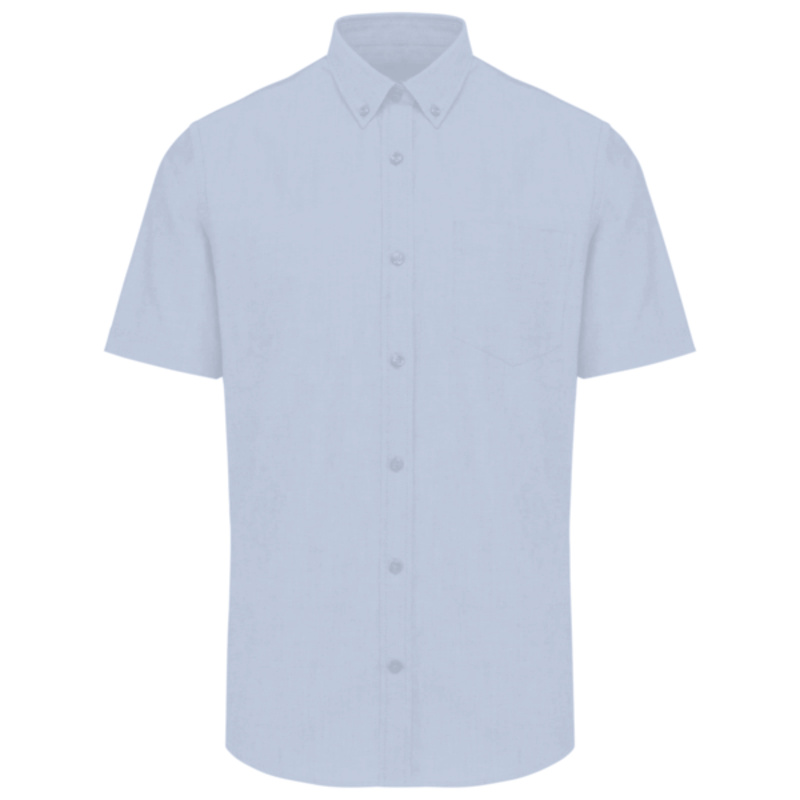 Henbury Short Sleeved Cotton Feel Coolplus® Shirt Thumbnail