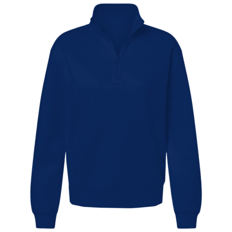 Kustom Kit Regular Fit 1/4 Zip Piqué Sweatshirt Thumbnail