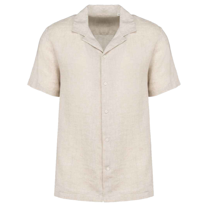 Spasso Short Sleeve Linen Shirt Thumbnail