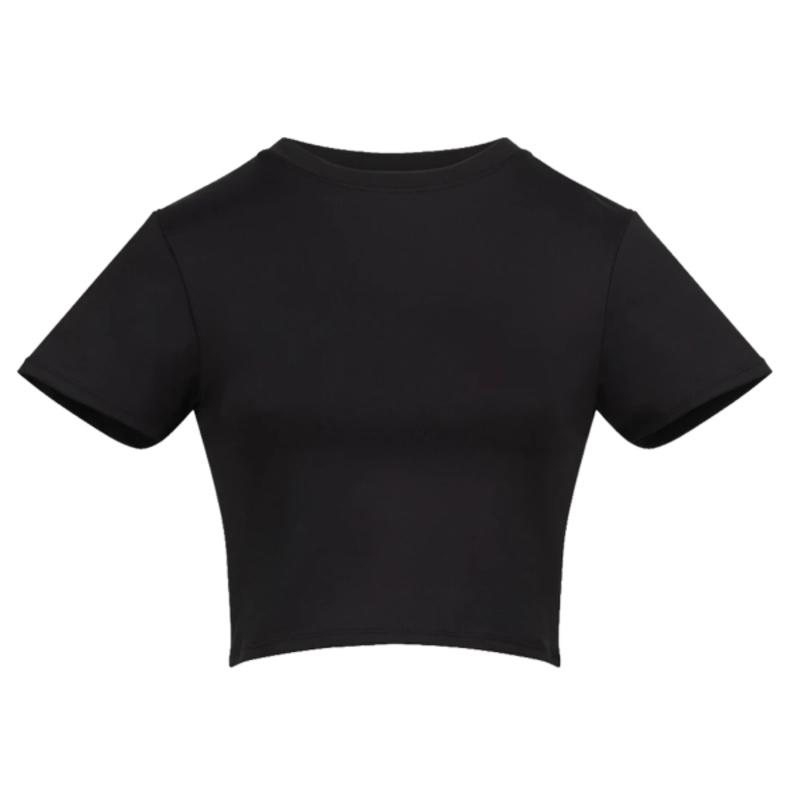 AWDis Ladies Cool Recycled Cropped T-Shirt Thumbnail