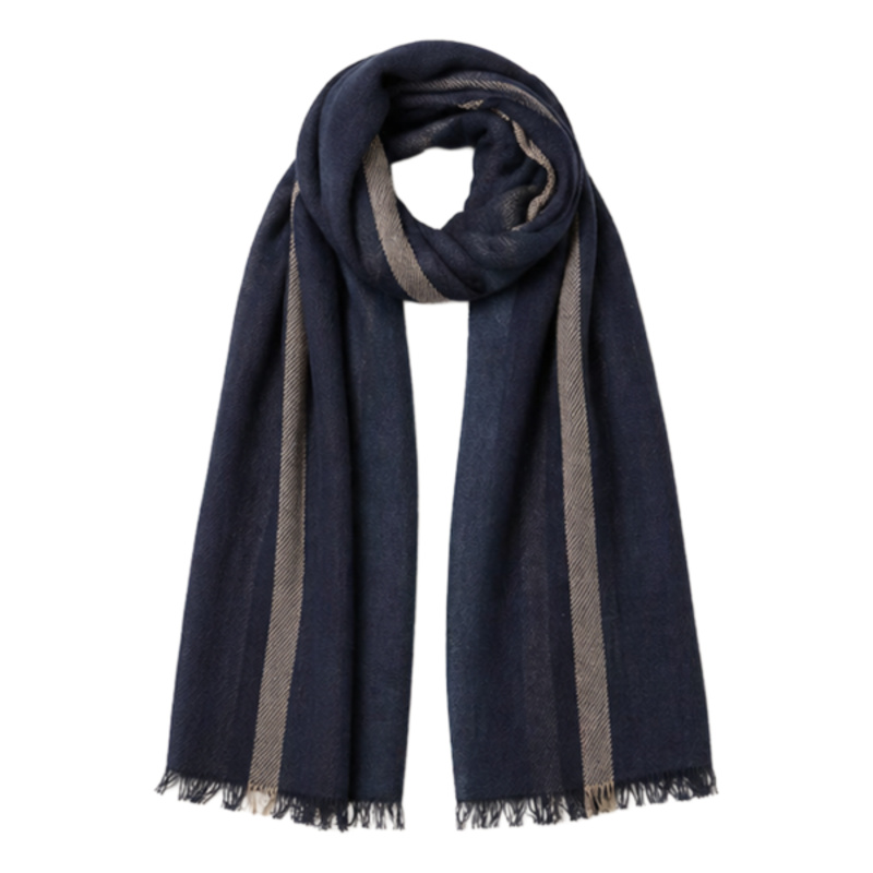Spasso Twill Striped Scarf Thumbnail