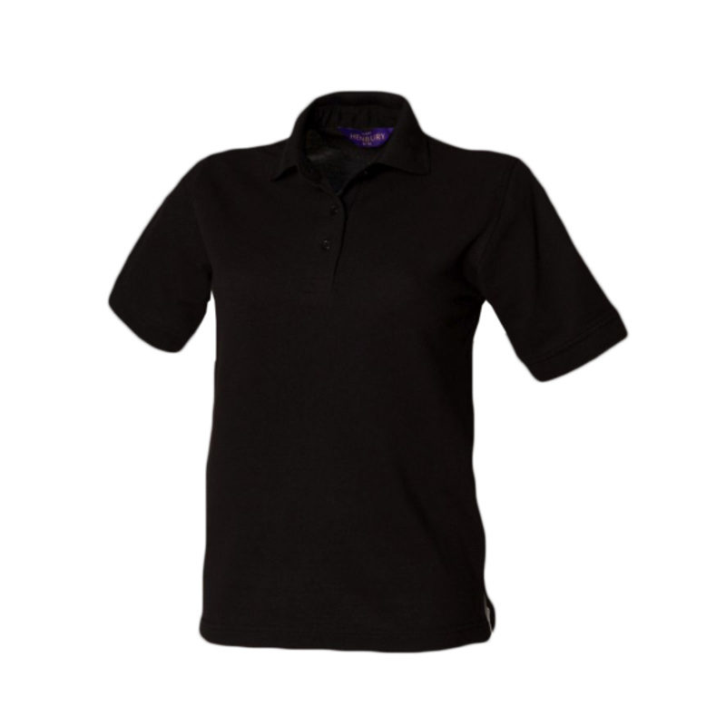 Henbury Ladies Poly/Cotton Piqué Polo Shirt Thumbnail