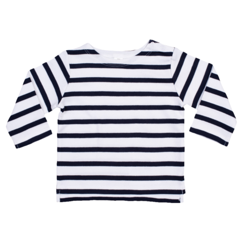 BabyBugz Baby Breton Long Sleeve T-Shirt Thumbnail