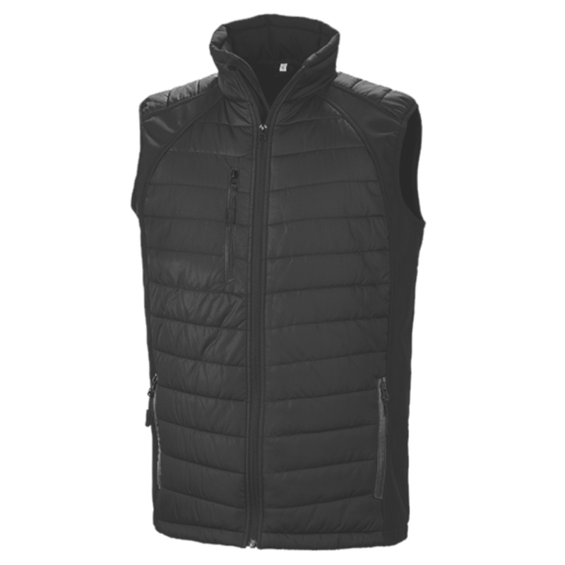 Result Recycled Compass Padded Gilet Thumbnail
