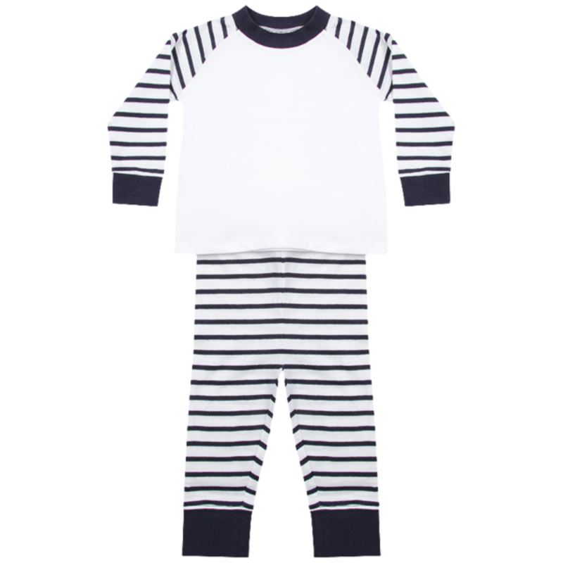 Larkwood Baby/Toddler Striped Pyjamas Thumbnail
