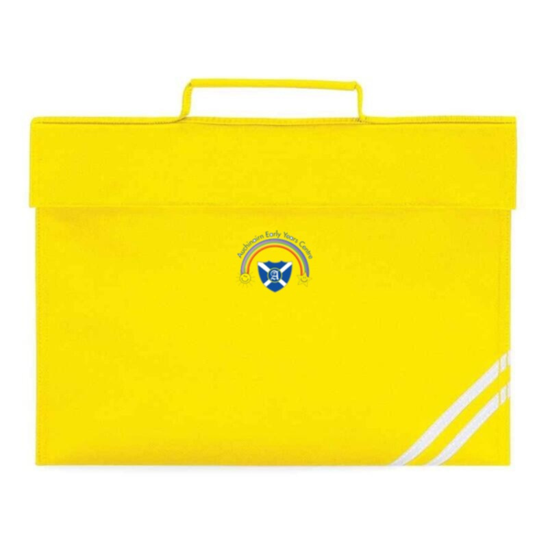 Auchinarin Early Years Centre Embroidered Homework Bag (Yellow) Thumbnail