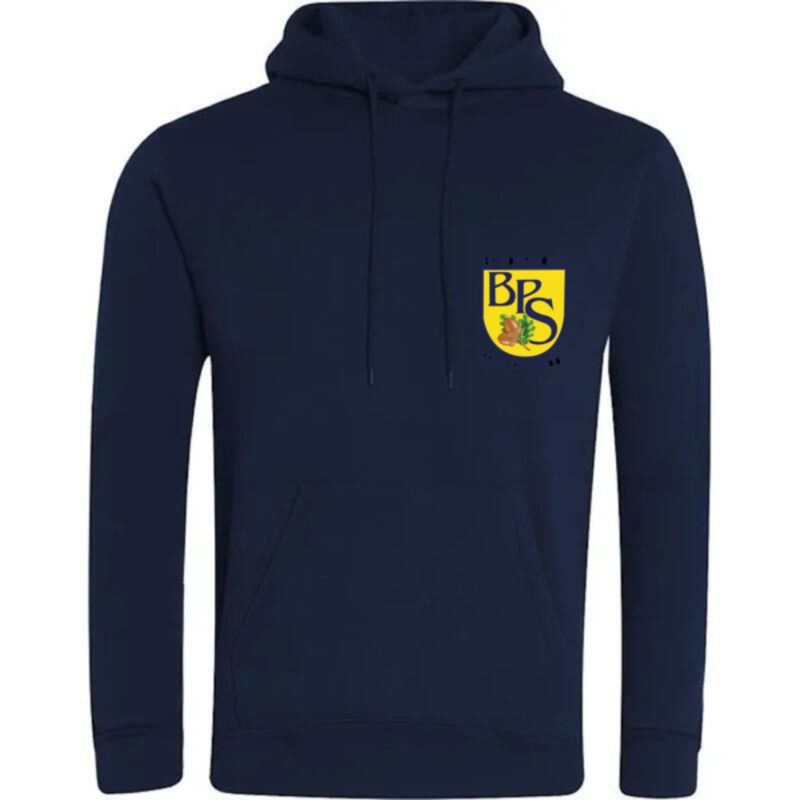 Baldernock Primary Embroidered Hoodie (Navy) Thumbnail