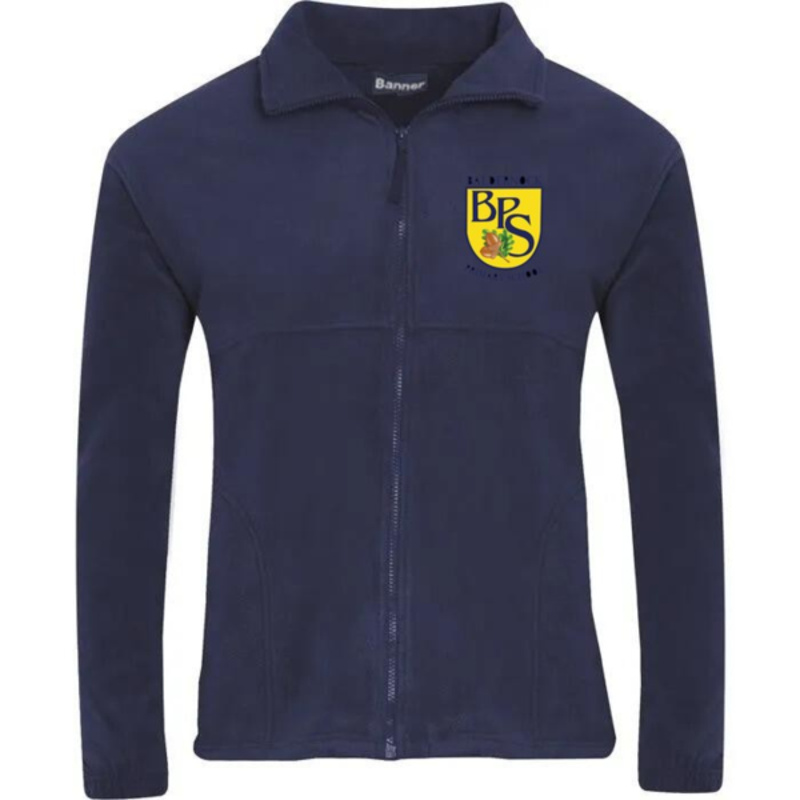Baldernock Primary Embroidered Fleece (Navy) Thumbnail