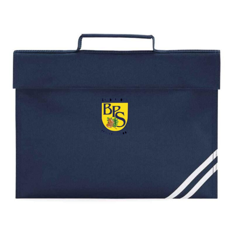 Baldernock Primary School Embroidered Homework Bag (Navy) Thumbnail