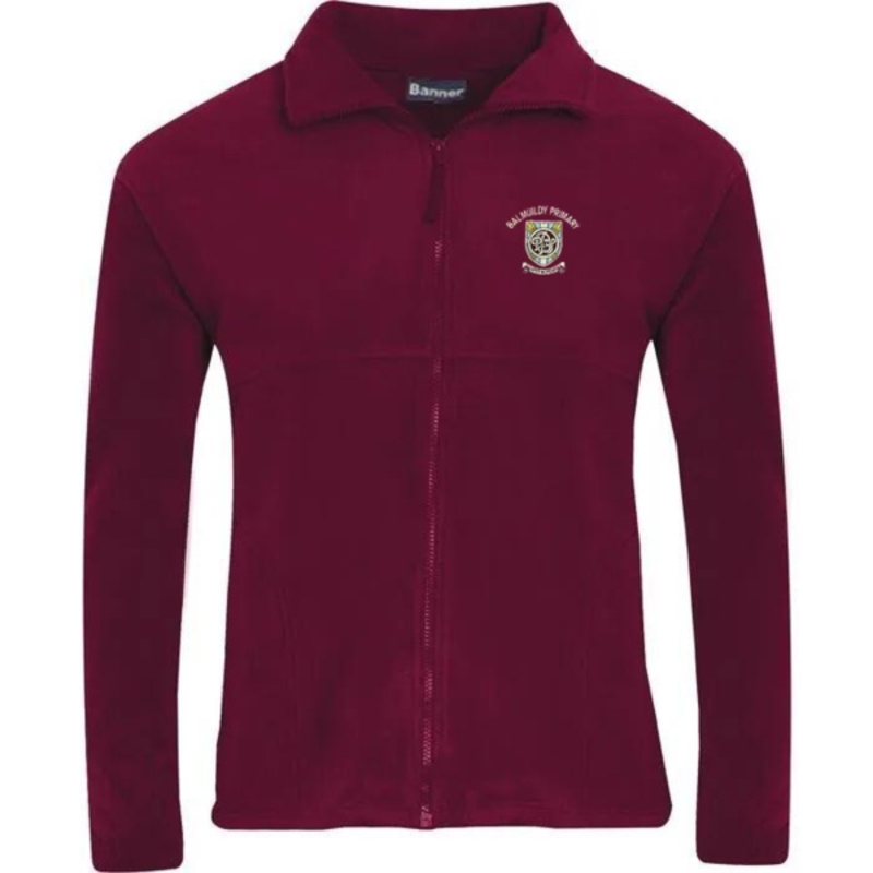 Balmuildy Primary School Embroidered Fleece (Burgundy) Thumbnail