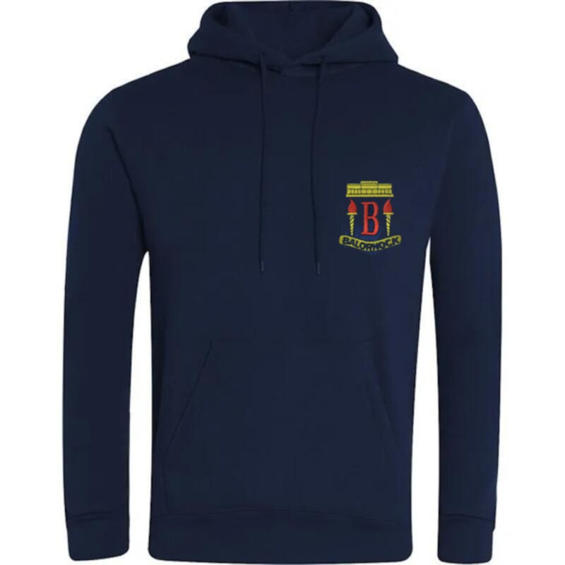 Balornock Primary School Embroidered Hoodie (Navy) Thumbnail