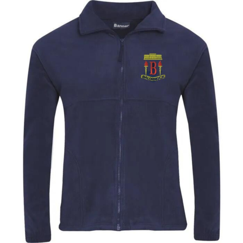 Balornock Primary School Embroidered Fleece (Navy) Thumbnail