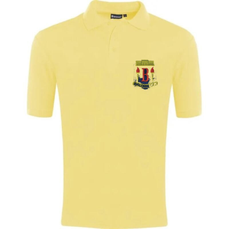 Balornock Primary School Embroidered Polo Shirt (Yellow) Thumbnail