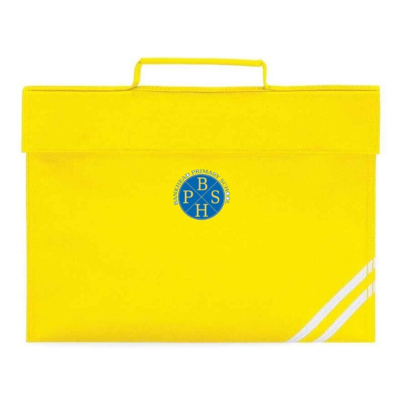 Bankhead Primary School Embroidered Homework Bag (Yellow) Thumbnail