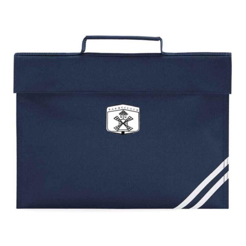 Barmulloch Primary School Embroidered Homework Bag (Navy) Thumbnail