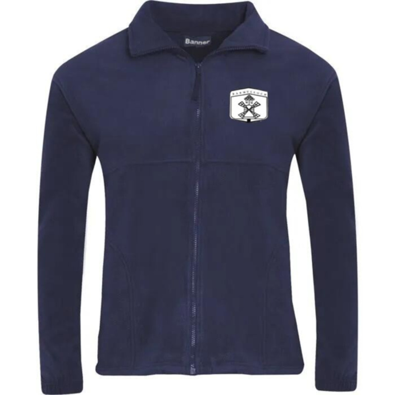 Barmulloch Primary School Embroidered Fleece (Navy) Thumbnail