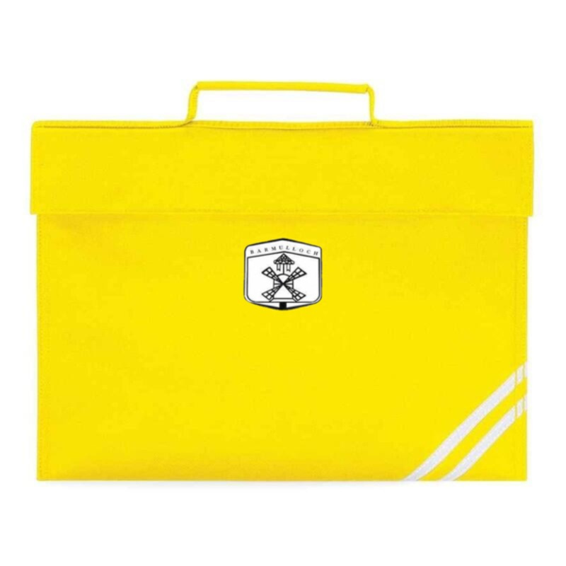 Barmulloch Primary School Embroidered Homework Bag (Yellow) Thumbnail