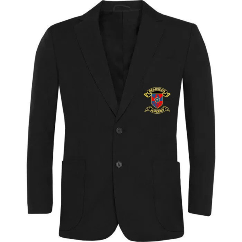 Bearsden Academy Embroidered Blazer (Black) Thumbnail