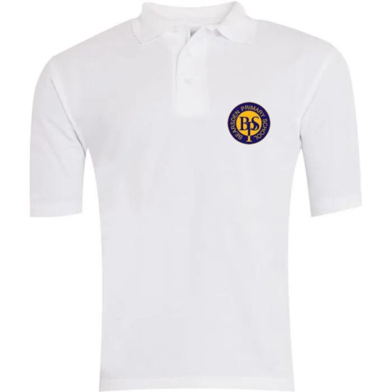 Bearsden Primary School Embroidered Polo Shirt (White) Thumbnail