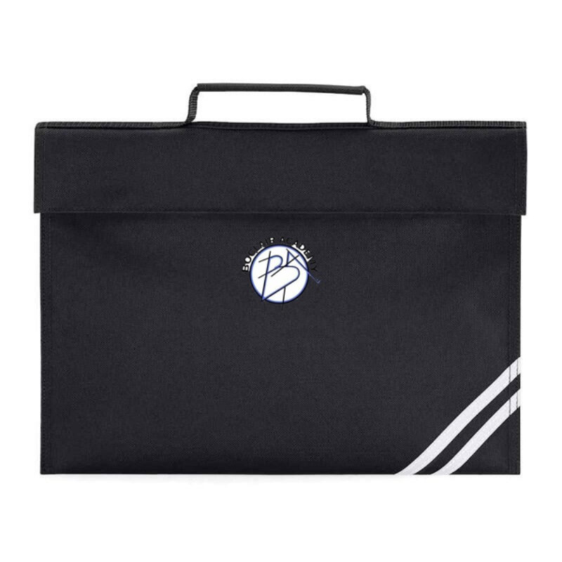 Boclair Academy Embroidered Homework Bag (Black) Thumbnail
