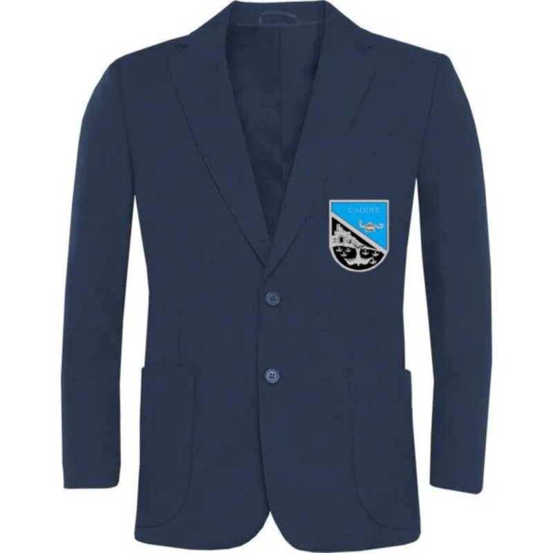 Cadder Primary School Embroidered Fitted Blazer (Navy) Thumbnail