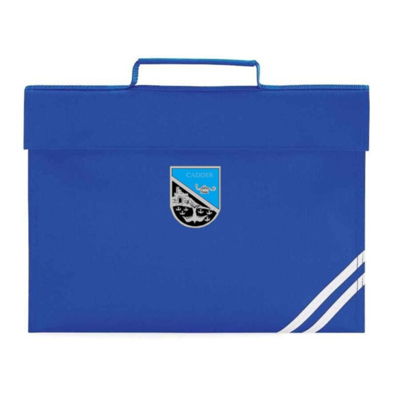 Cadder Primary School Embroidered Homework Bag (Royal Blue) Thumbnail