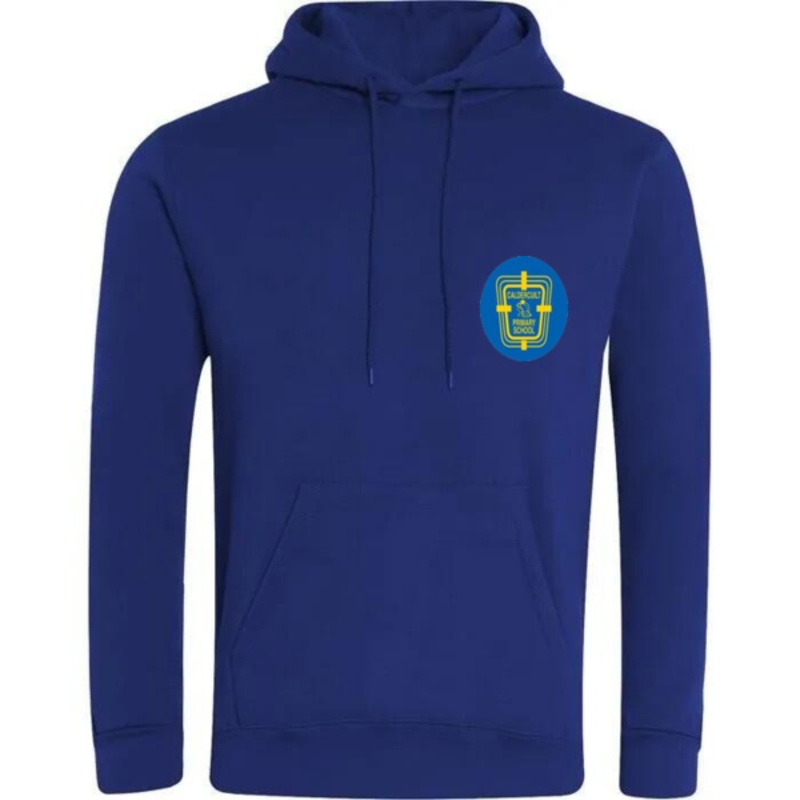 Caldercuilt Primary School Embroidered Hoodie (Royal Blue) Thumbnail